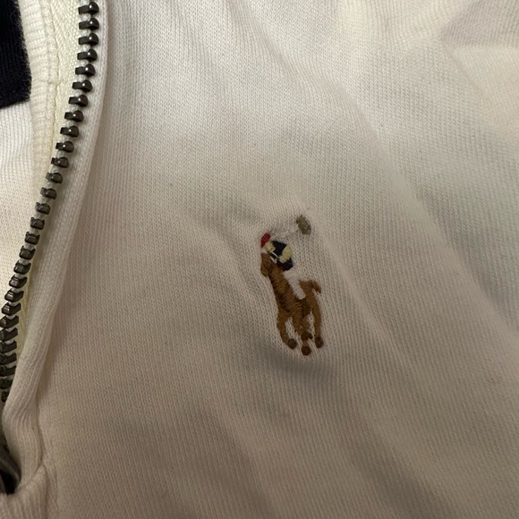 Polo Ralph Lauren Cream pullover size 2/2T - Picture 2 of 3